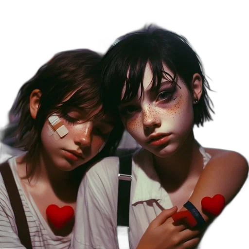 photorealistic, concept art, 3d render, anime transparent PNG cut-out