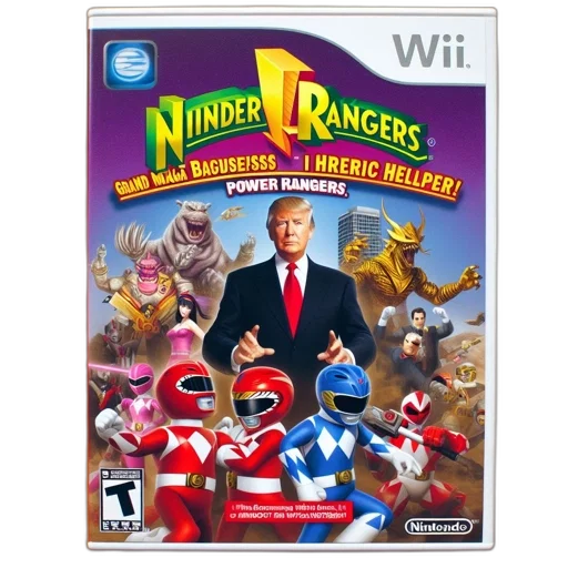 3d render, nintendo, wii, cover transparent PNG cut-out