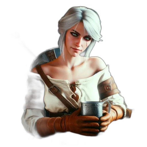 staff, weapon, face, jacket transparent PNG cut-out