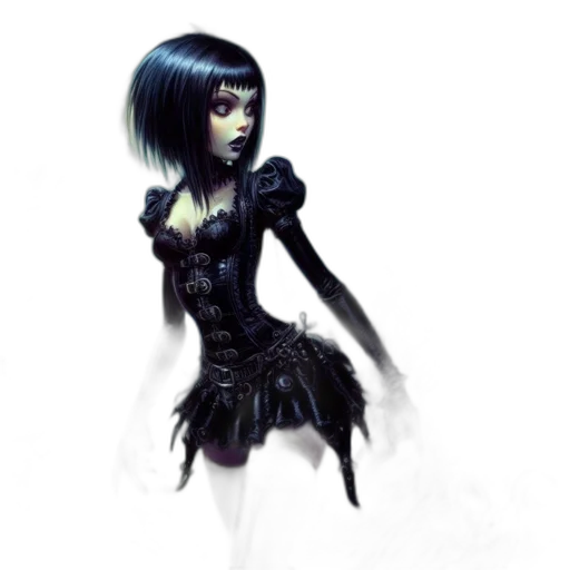 dress, robot, staff, mask transparent PNG cut-out