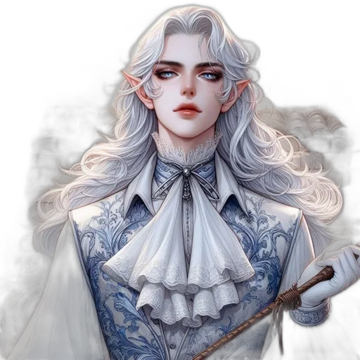 staff, face, sword, fantasy art transparent PNG cut-out
