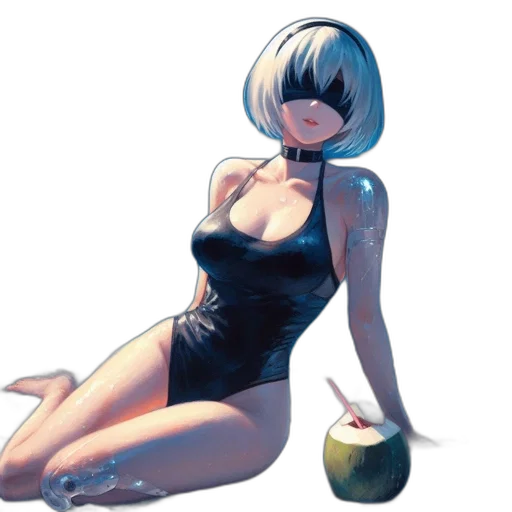 dress, robot, bottle, jewelry transparent PNG cut-out