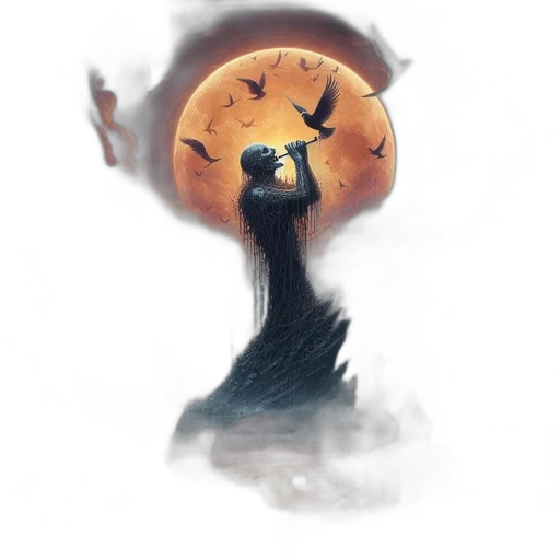 creature, dragon, mask, concept art transparent PNG cut-out