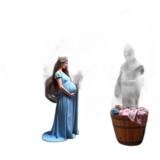 dress, furniture, concept art, 3d render transparent PNG cut-out
