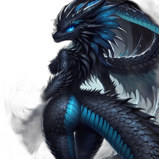 dragon, creature, animal, fantasy art transparent PNG cut-out