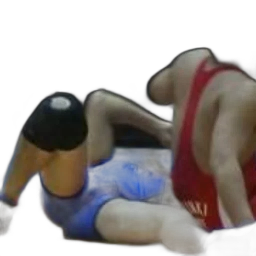 3d render, photorealistic, two, wrestlers transparent PNG cut-out