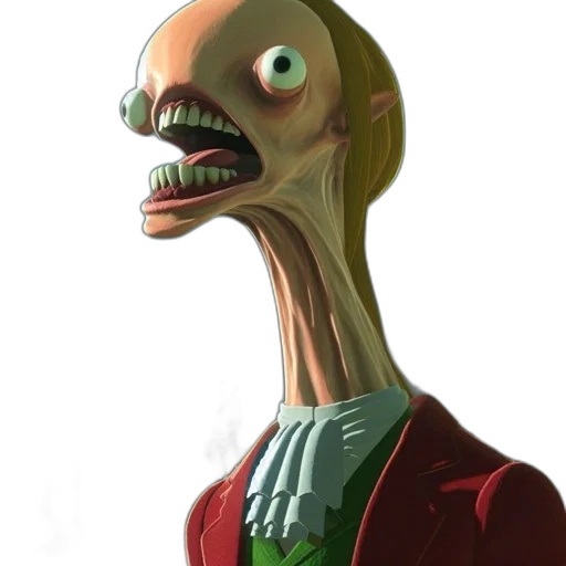 face, creature, mask, robot transparent PNG cut-out