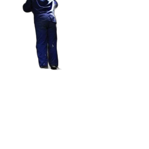 staff, jacket, umbrella, robot transparent PNG cut-out