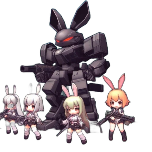 weapon, robot, staff, concept art transparent PNG cut-out