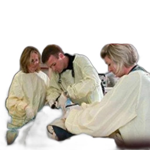 jacket, staff, medicine, manual transparent PNG cut-out