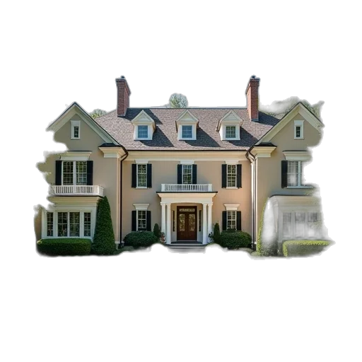 building, photorealistic, 3d render, concept art transparent PNG cut-out