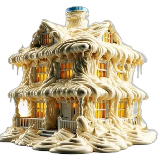 building, 3d render, concept art, animated transparent PNG cut-out