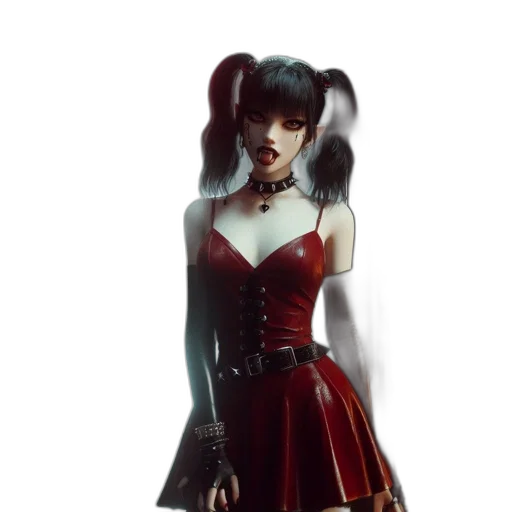 dress, concept art, fantasy art, 3d render transparent PNG cut-out