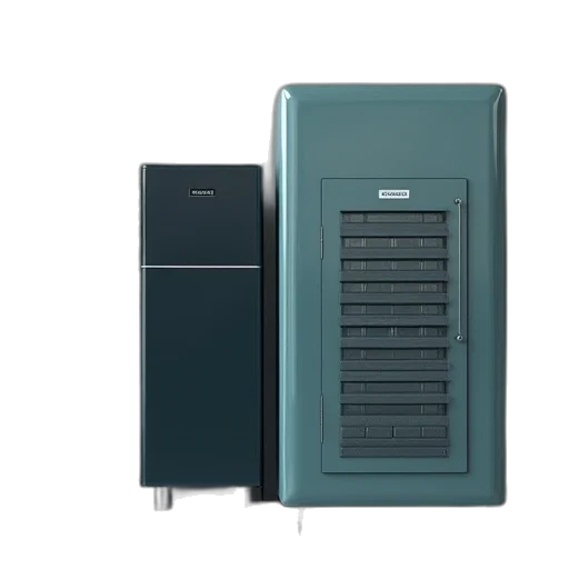3d render, green, sample, siemens transparent PNG cut-out