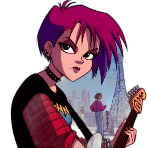 jacket, cartoon, anime, concept art transparent PNG cut-out