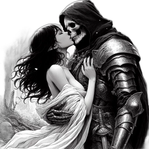 mask, sword, fantasy art, comic book art transparent PNG cut-out