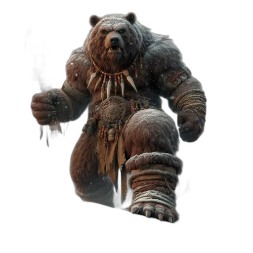 creature, animal, staff, weapon transparent PNG cut-out