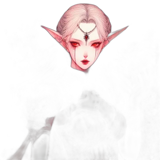 face, mask, creature, staff transparent PNG cut-out