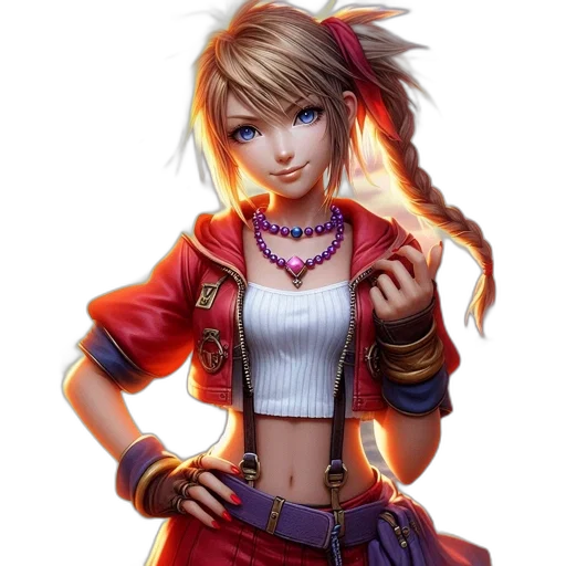 jacket, staff, concept art, fantasy art transparent PNG cut-out