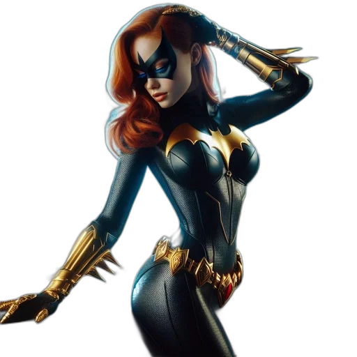 comic book art, concept art, 3d render, cartoon transparent PNG cut-out