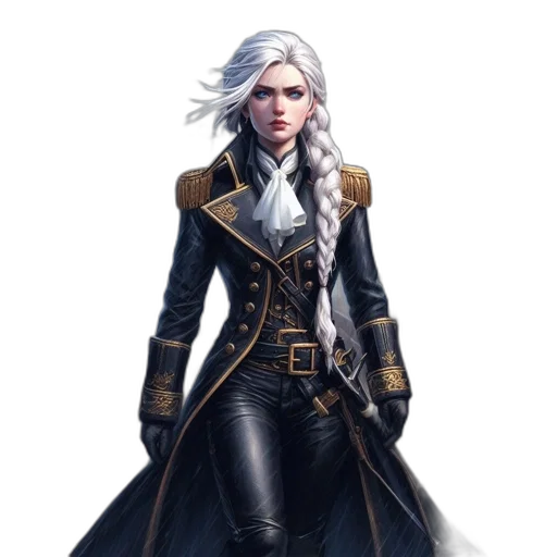 jacket, concept art, fantasy art, comic book art transparent PNG cut-out