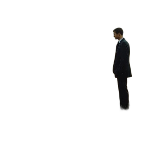 staff, jacket, robot, face transparent PNG cut-out