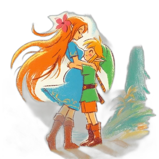 concept art, watercolor, pixel art, fantasy art transparent PNG cut-out
