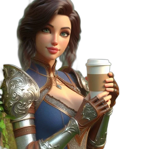 fantasy art, concept art, 3d render, photorealistic transparent PNG cut-out