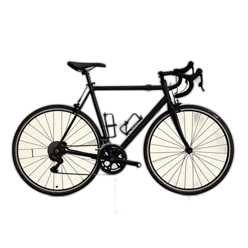 3d render, photorealistic, bicycle, parts transparent PNG cut-out