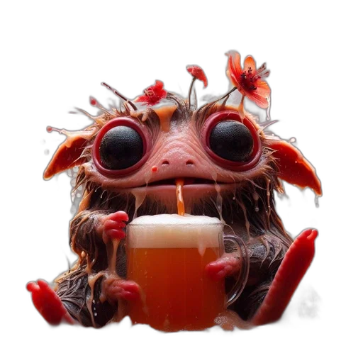 creature, dragon, animal, robot transparent PNG cut-out