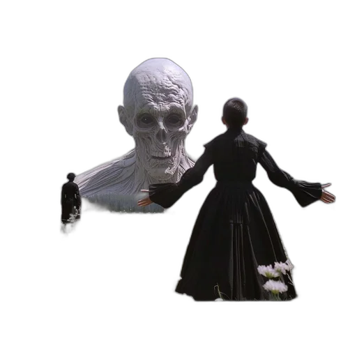 mask, dress, creature, face transparent PNG cut-out