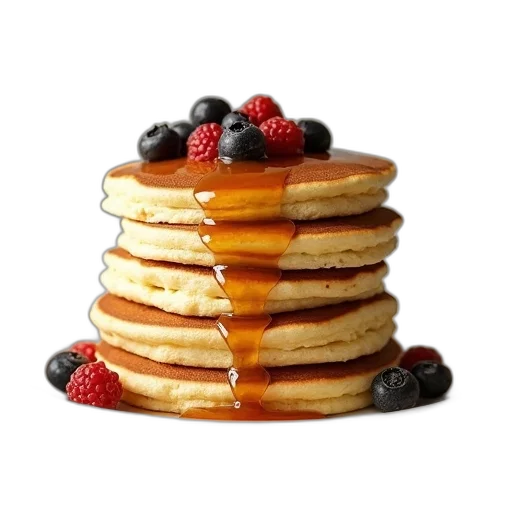 food, crown, photorealistic, 3d render transparent PNG cut-out