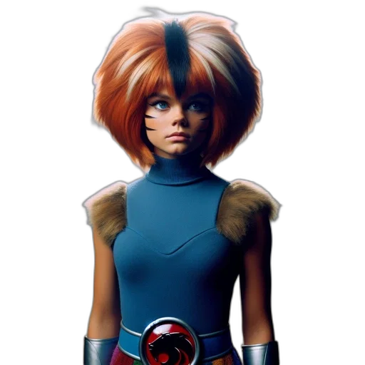 hair, robot, jacket, concept art transparent PNG cut-out