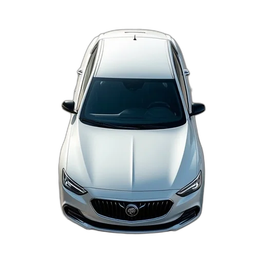 car, white, 2020, buick transparent PNG cut-out