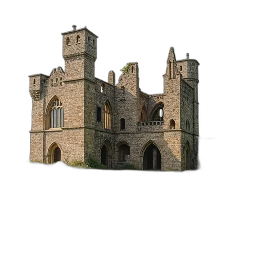 building, crown, staff, dragon transparent PNG cut-out
