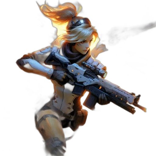 weapon, staff, robot, concept art transparent PNG cut-out