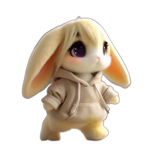 animal, creature, jacket, 3d render transparent PNG cut-out