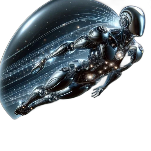 robot, jewelry, concept art, comic book art transparent PNG cut-out