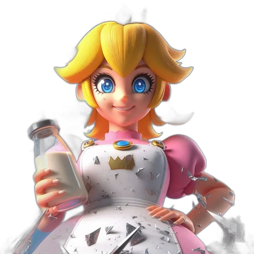 dress, bottle, weapon, robot transparent PNG cut-out