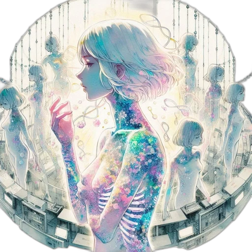 dress, robot, jacket, jewelry transparent PNG cut-out