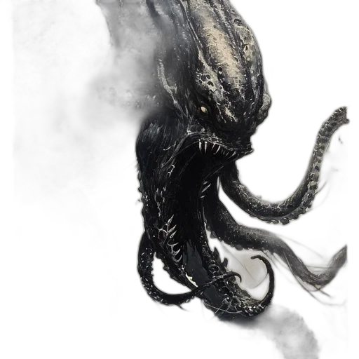 creature, animal, dragon, hair transparent PNG cut-out