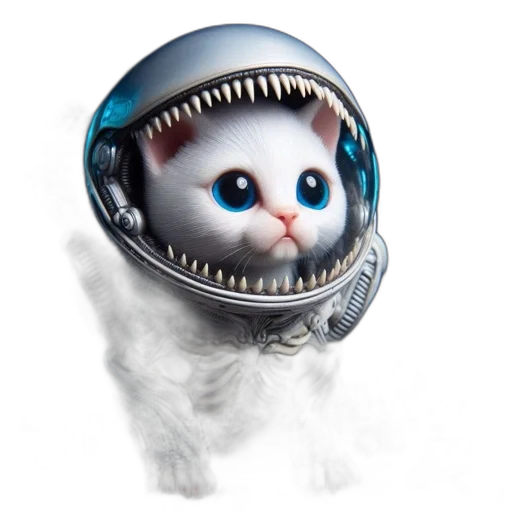 creature, robot, animal, mask transparent PNG cut-out