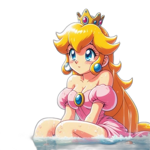 crown, dress, jewelry, concept art transparent PNG cut-out