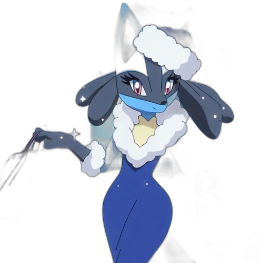 dress, staff, hat, animal transparent PNG cut-out