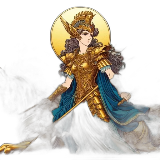 crown, staff, jewelry, fantasy art transparent PNG cut-out