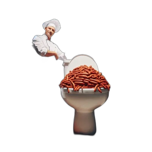food, hat, staff, hair transparent PNG cut-out
