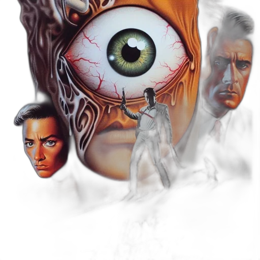 mask, face, comic book art, concept art transparent PNG cut-out