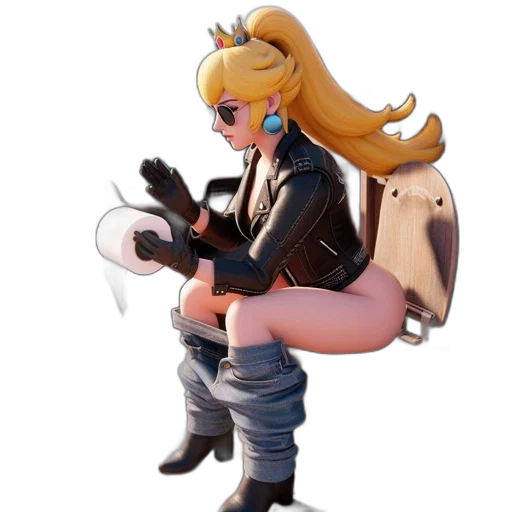 jacket, weapon, concept art, 3d render transparent PNG cut-out