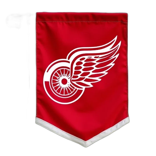 detroit, red, wings, double transparent PNG cut-out
