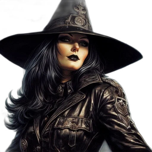 hat, staff, fantasy art, comic book art transparent PNG cut-out